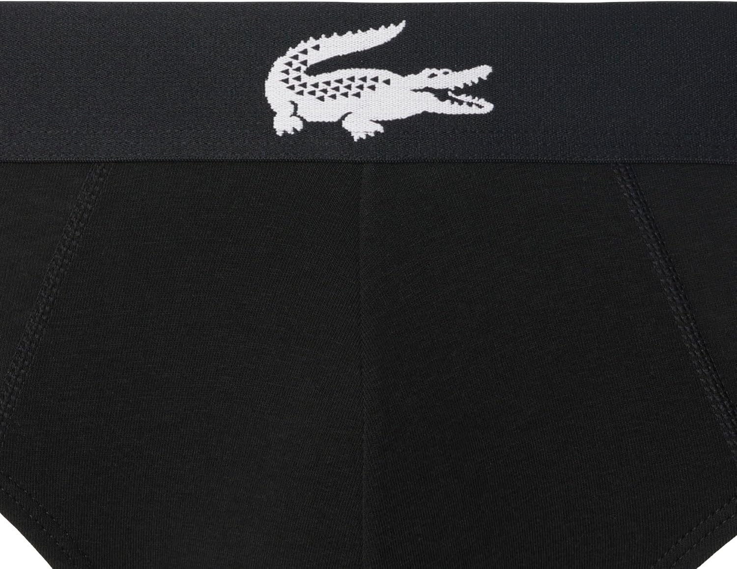 image:imageLacoste Mens Stretch Jersey Briefs 3packBlack