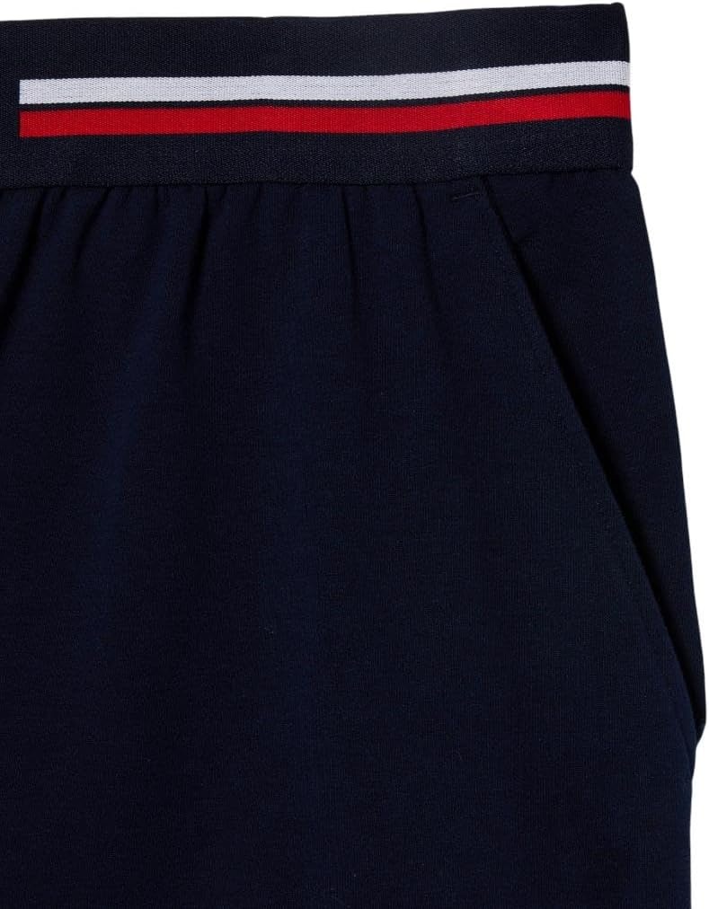 image:imageLacoste Mens Striped Waist Long Boxer BriefsNavy Blue