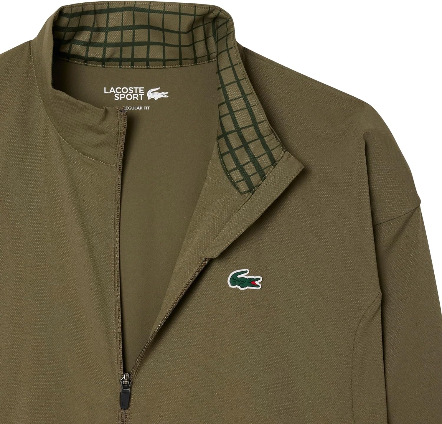 image:imageLacoste Mens Tennis Taffeta TracksuitOlive