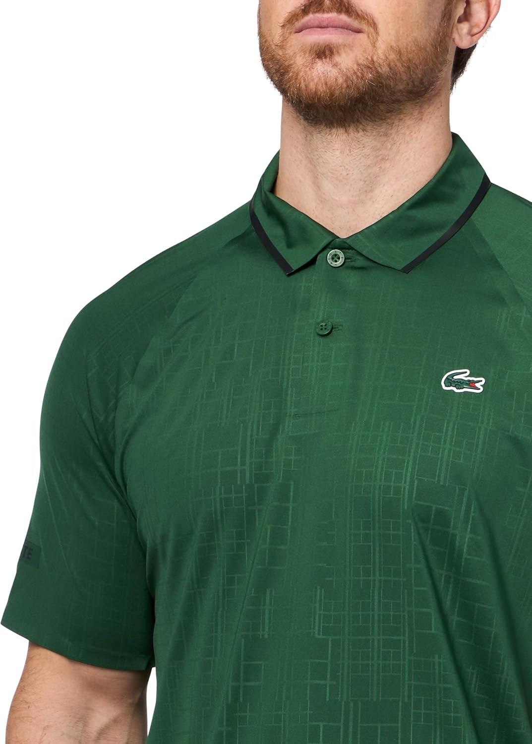 image:imageLacoste Mens Tennis X Novak Djokovic on Court PoloGreen