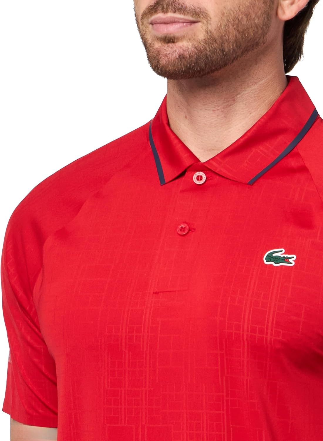 image:imageLacoste Mens Tennis X Novak Djokovic on Court PoloRed