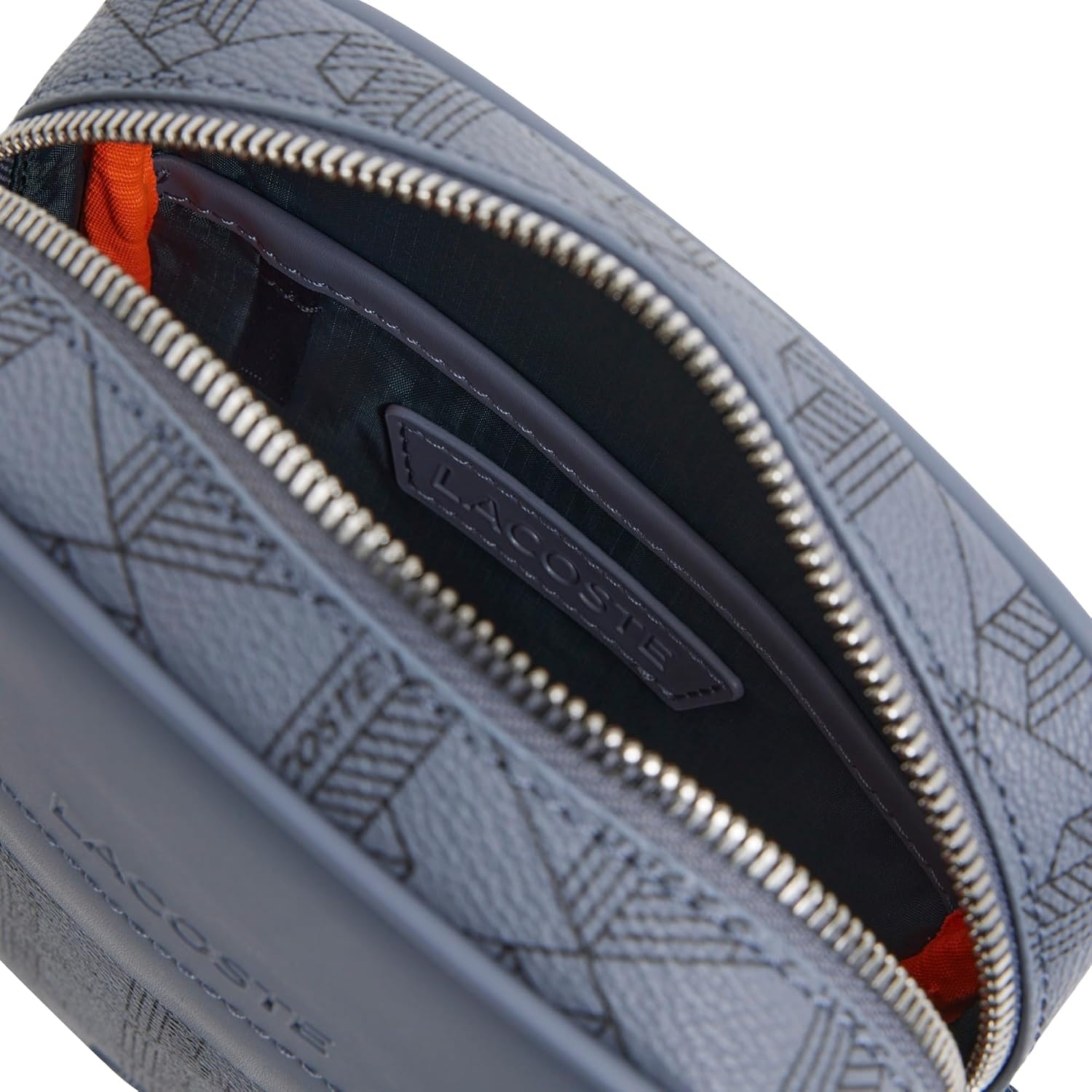image:imageLacoste Mens The Blend Satchel Mono Folkstone Gray Abime One Size
