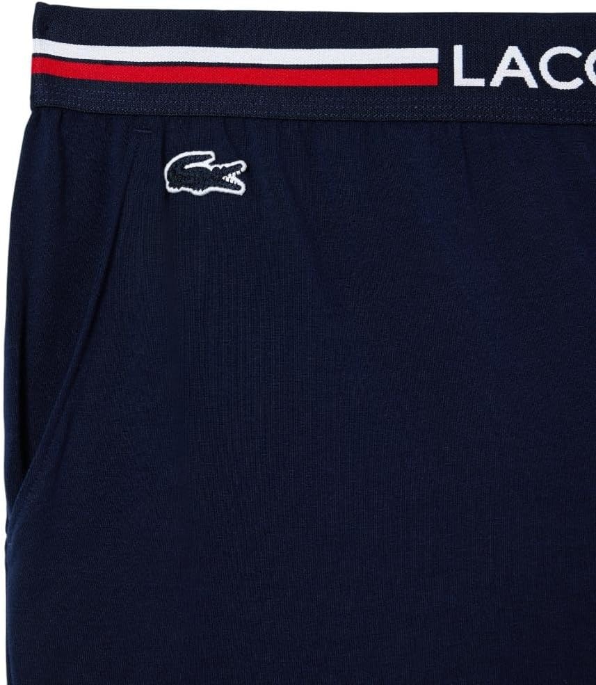 image:imageLacoste Mens Tricolor Waist Pyjama PantsNavy Blue