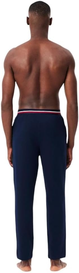 image:imageLacoste Mens Tricolor Waist Pyjama PantsNavy Blue