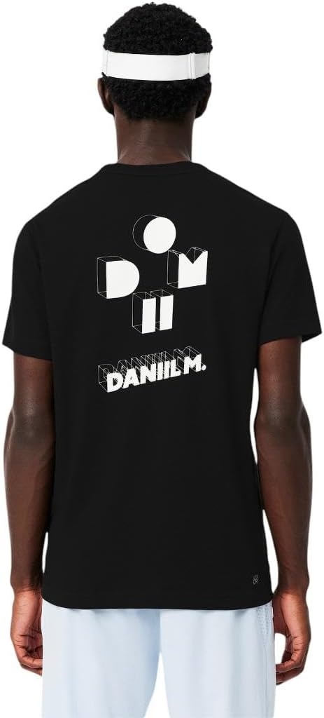 image:imageLacoste Mens Ultra Dry Piqu Tennis TShirtBlack
