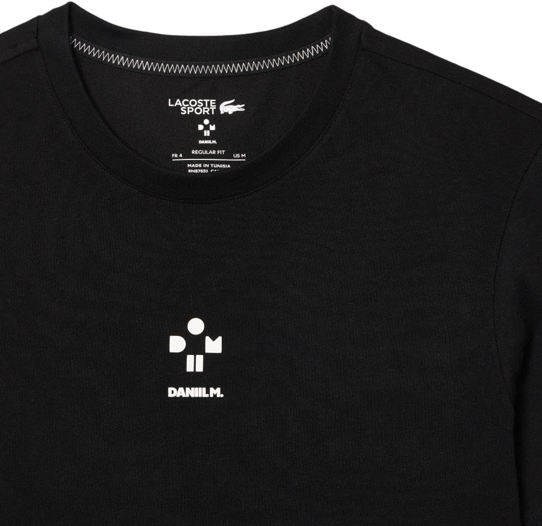 image:imageLacoste Mens Ultra Dry Piqu Tennis TShirtBlack