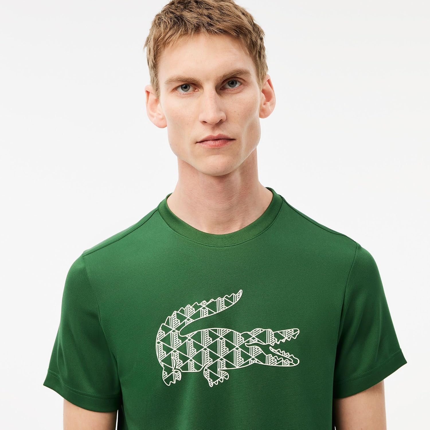 image:imageLacoste Mens Ultra Dry Piqu Tennis TShirtGreen