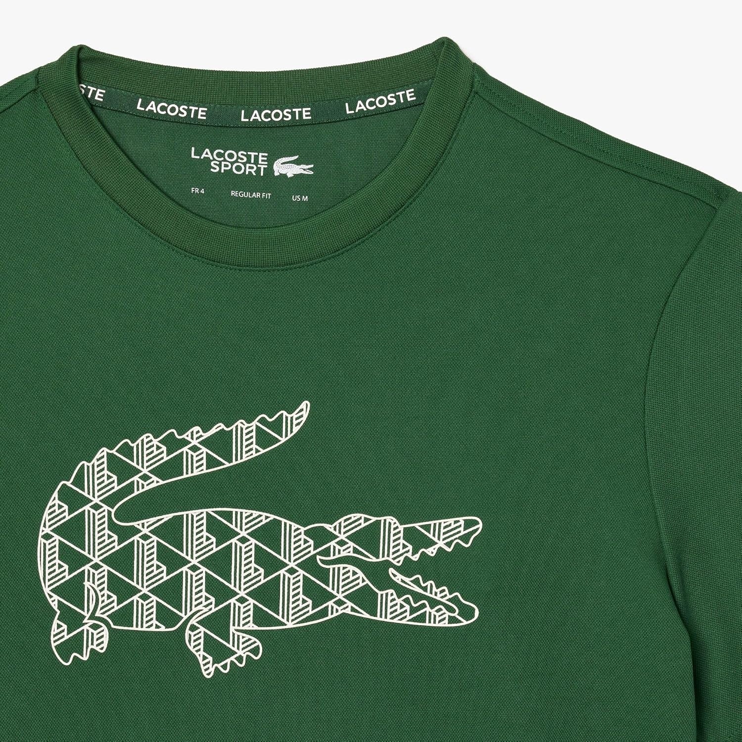image:imageLacoste Mens Ultra Dry Piqu Tennis TShirtGreen