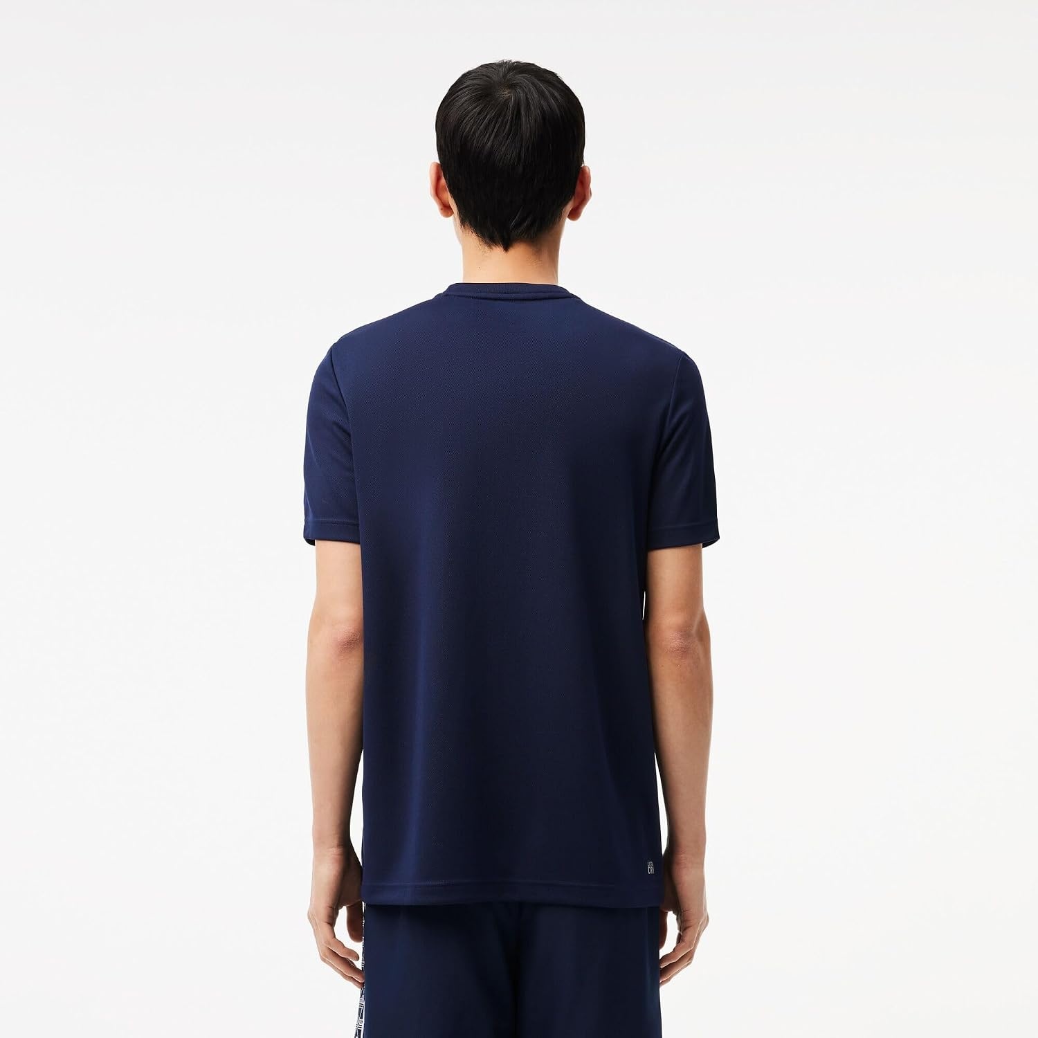 image:imageLacoste Mens Ultra Dry Piqu Tennis TShirtNavy Blue
