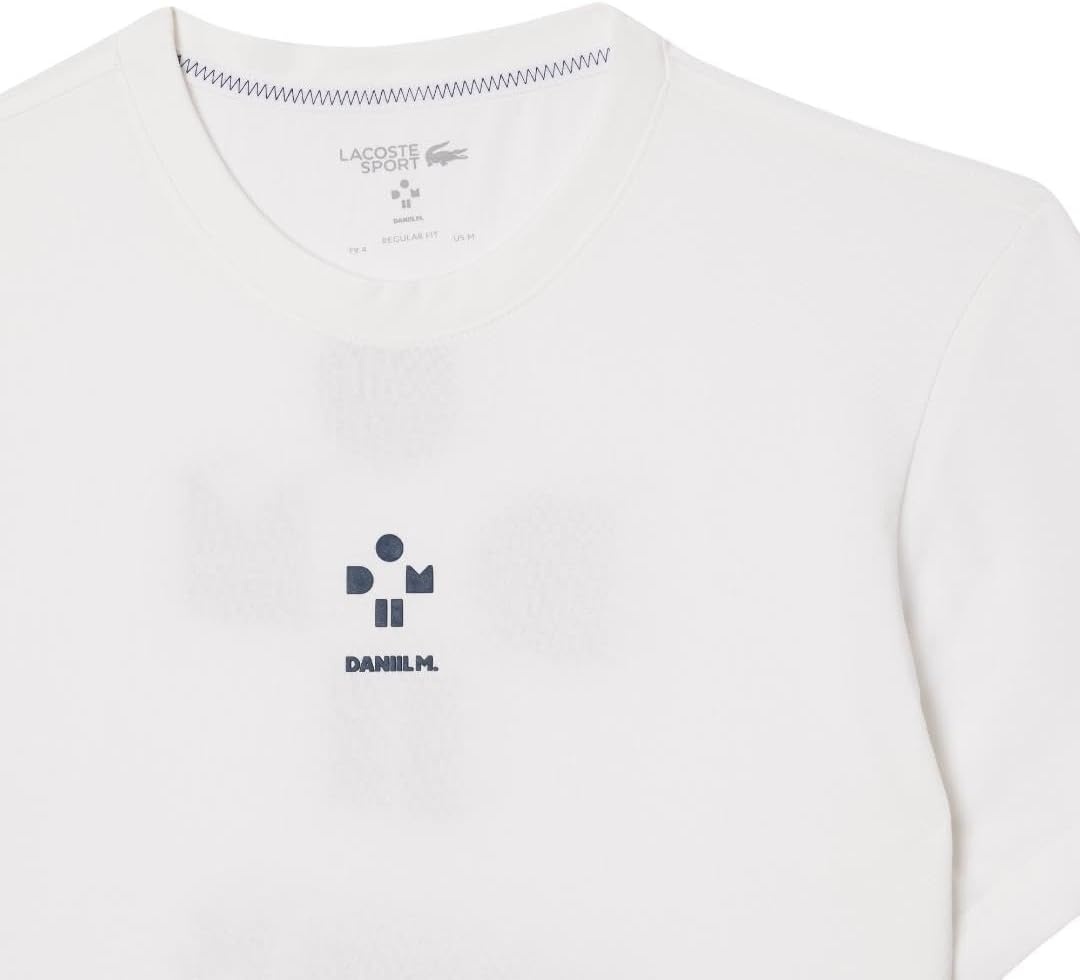 image:imageLacoste Mens Ultra Dry Piqu Tennis TShirtWhite