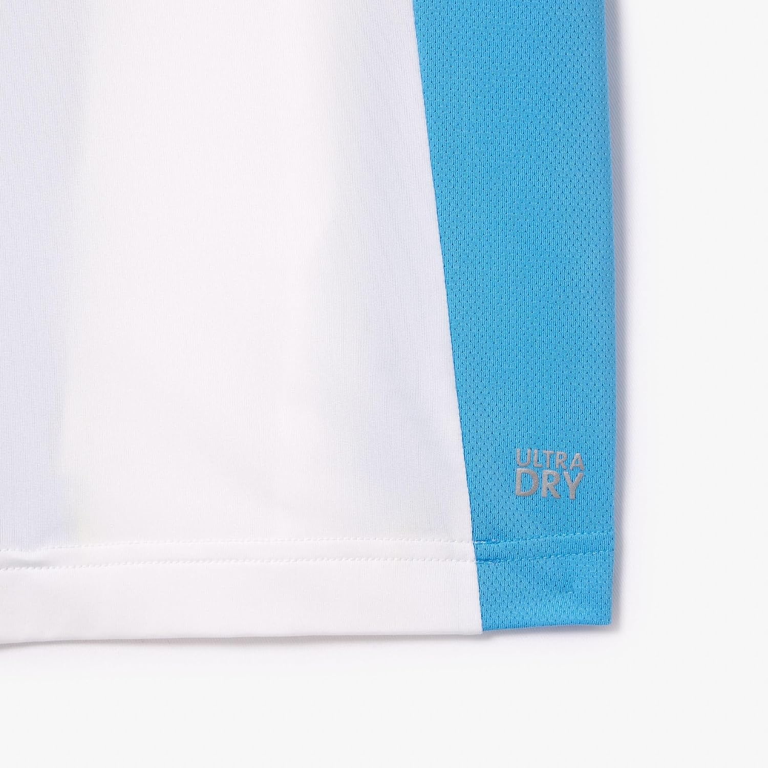 image:imageLacoste Mens X Novak Djokovic Regular Fit Colorblock PoloArgentine BlueWhite