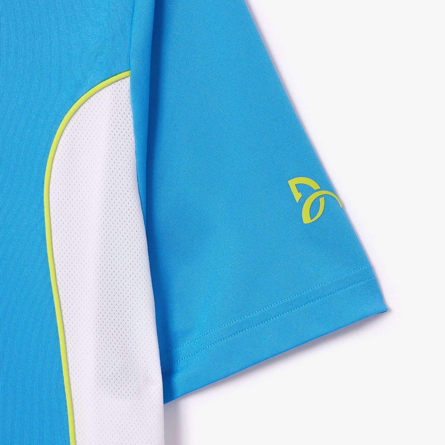 image:imageLacoste Mens X Novak Djokovic Regular Fit Colorblock PoloArgentine BlueWhite