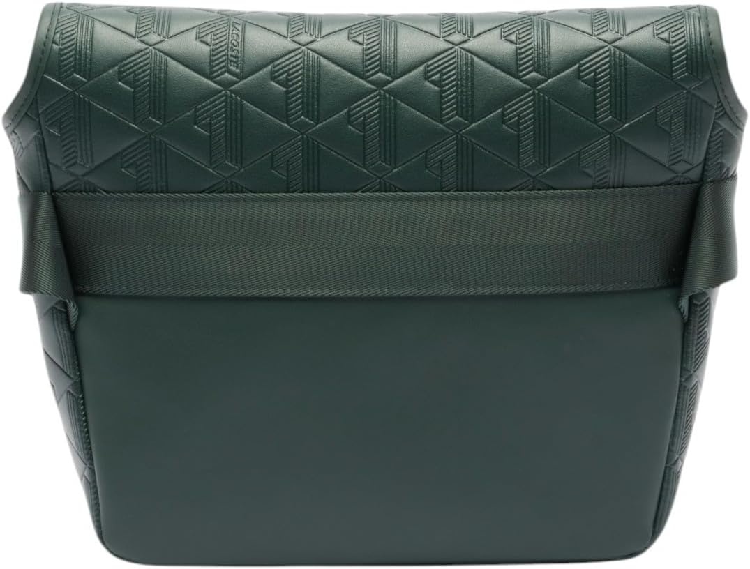 image:imageLacoste Nomogramme Small Flap Close Messenger BagDark Green