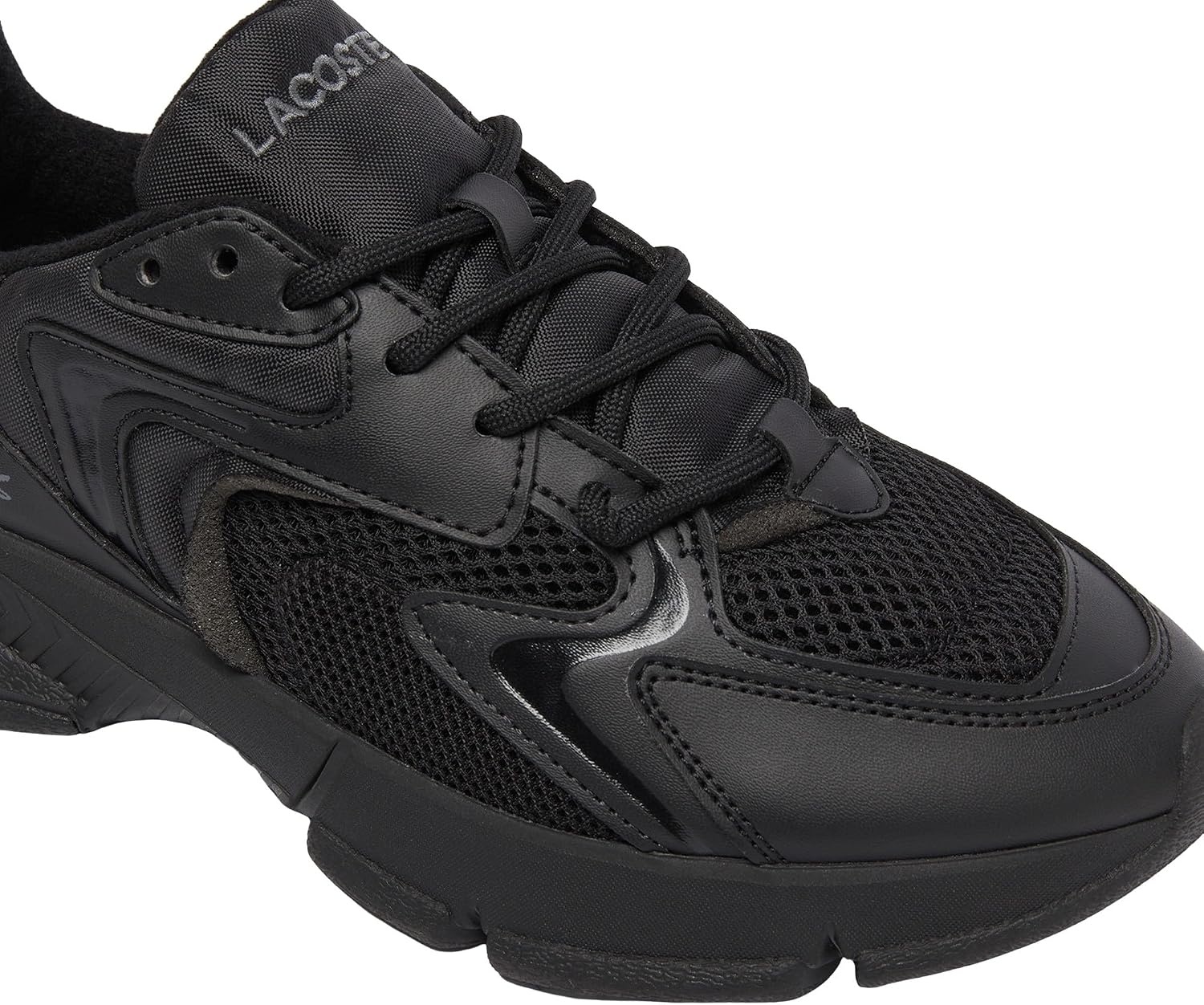 image:imageLacoste Unisex Baby Infants L003 Neo Sneakers BlackBlack 65
