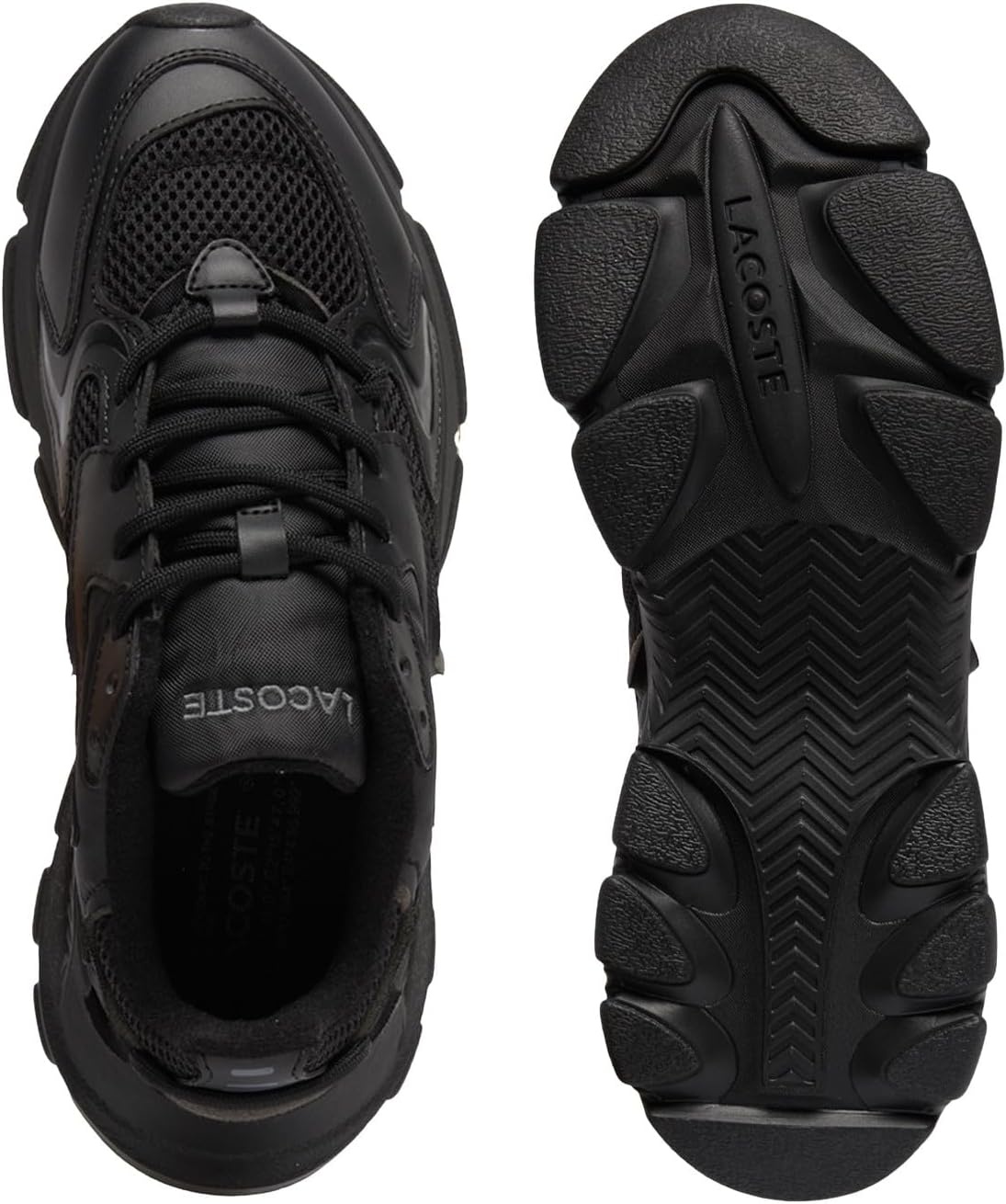image:imageLacoste Unisex Baby Infants L003 Neo Sneakers BlackBlack 65