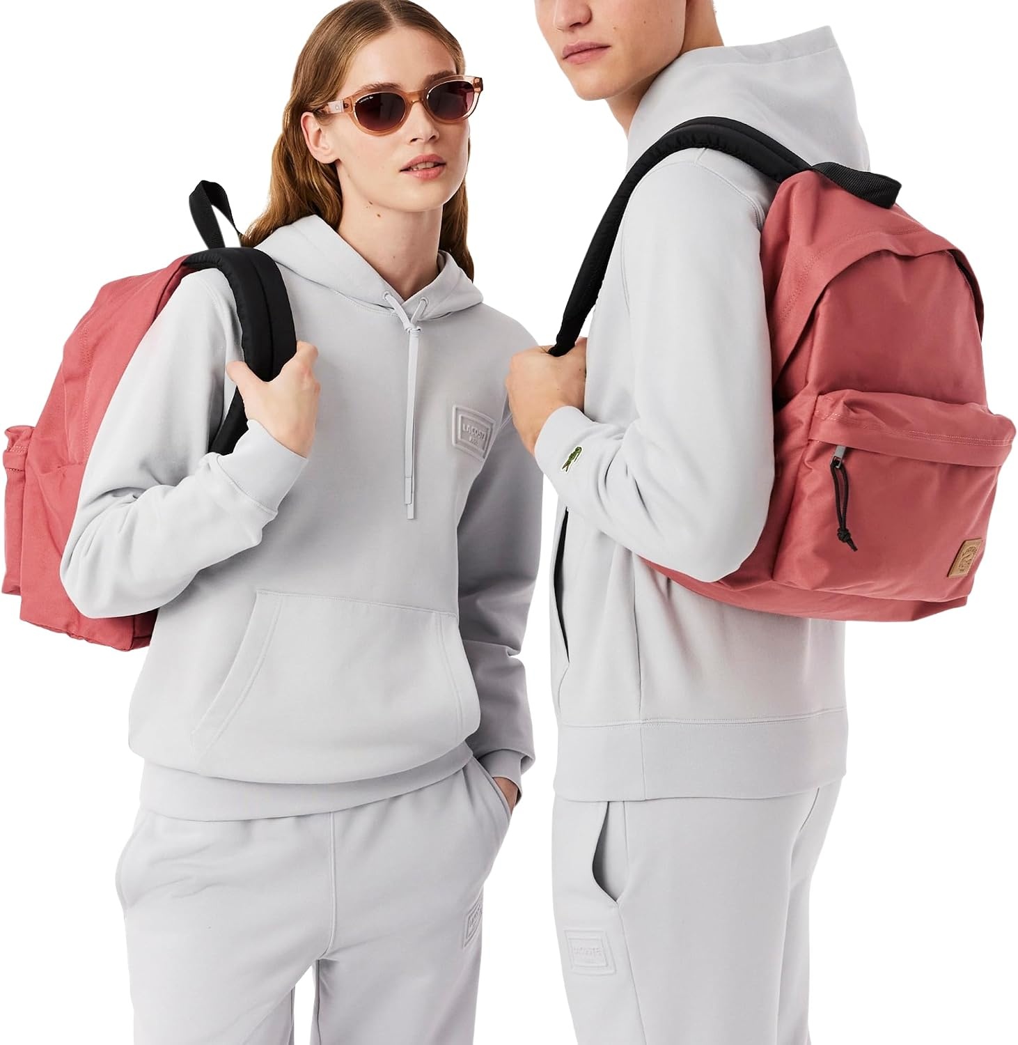 image:imageLacoste Unisex Casual Croc Backpack Viennois One SizeDusty Cedar