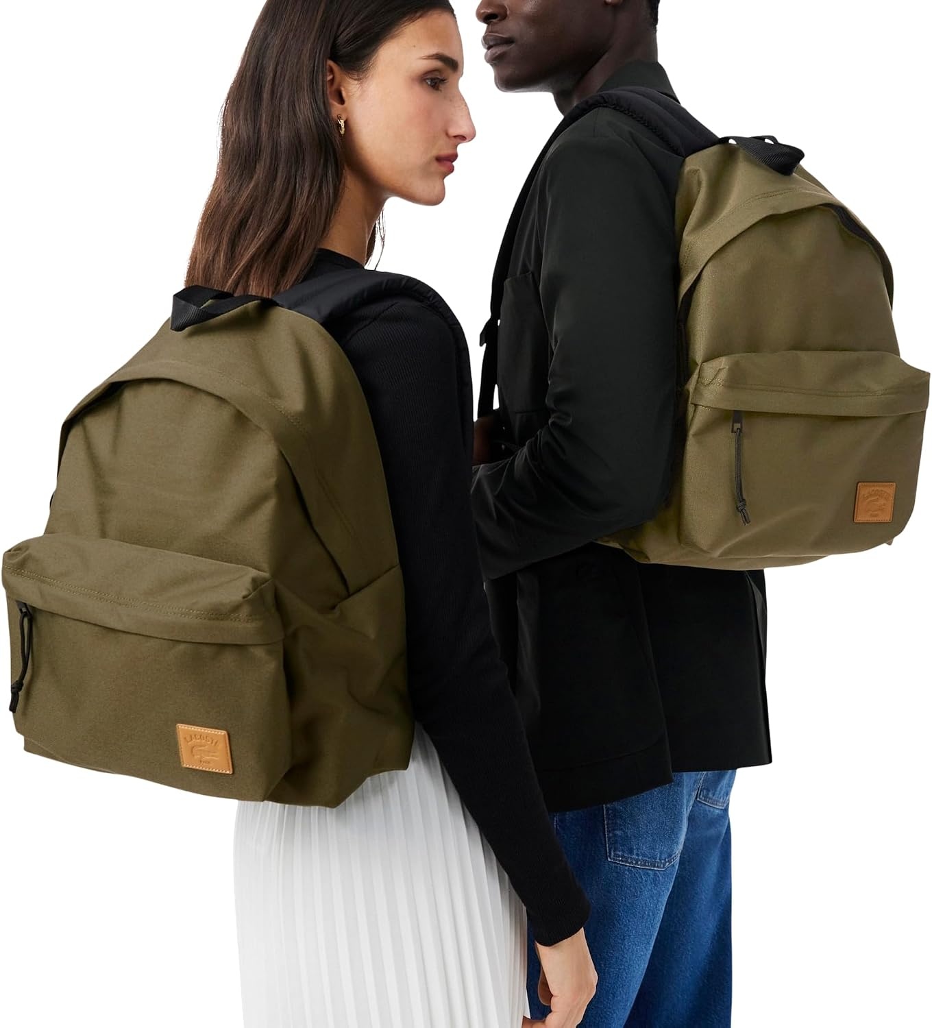 image:imageLacoste Unisex Casual Croc Backpack Viennois One SizeIvy Green