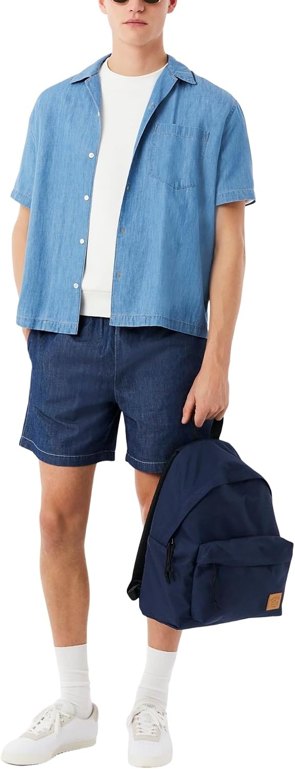 image:imageLacoste Unisex Casual Croc Backpack Viennois One SizeMarine
