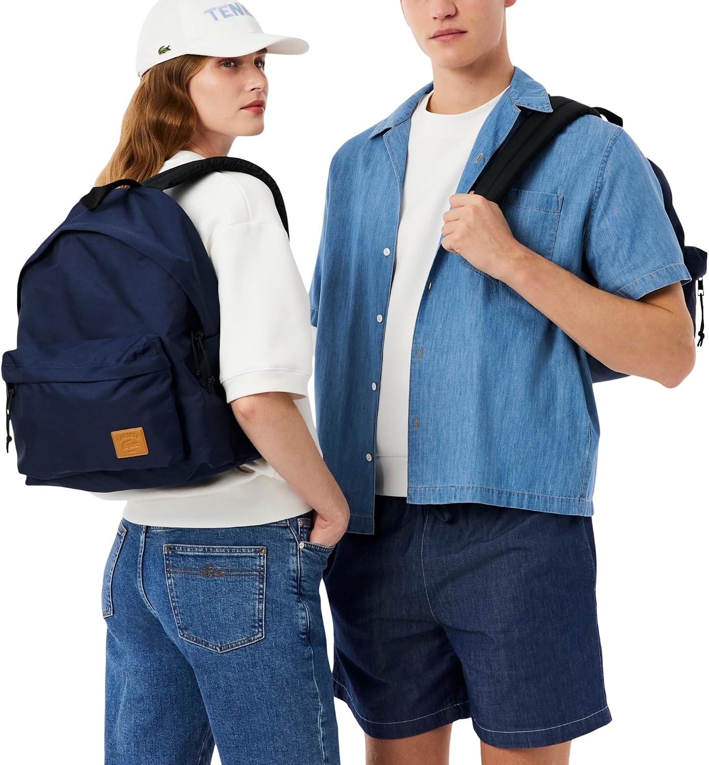 image:imageLacoste Unisex Casual Croc Backpack Viennois One SizeMarine