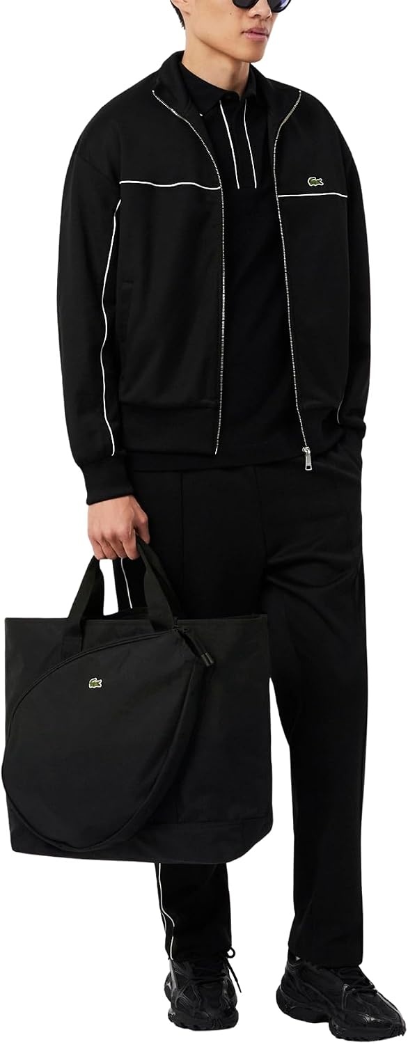image:imageLacoste Unisex Neocroc Crossbody BagNoir