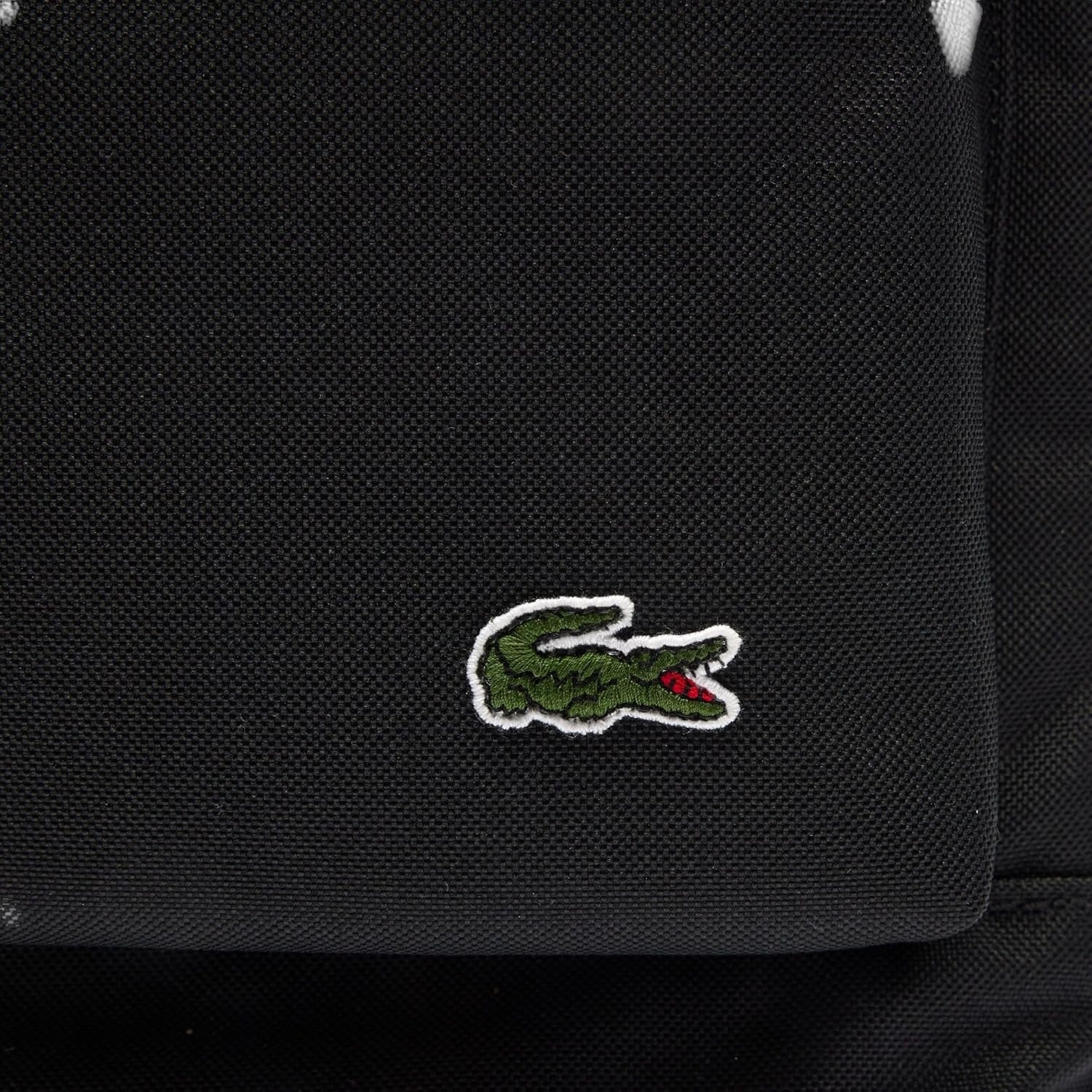 image:imageLacoste Unisex Neocroc Rectangular Backpack Black One SizeBlack