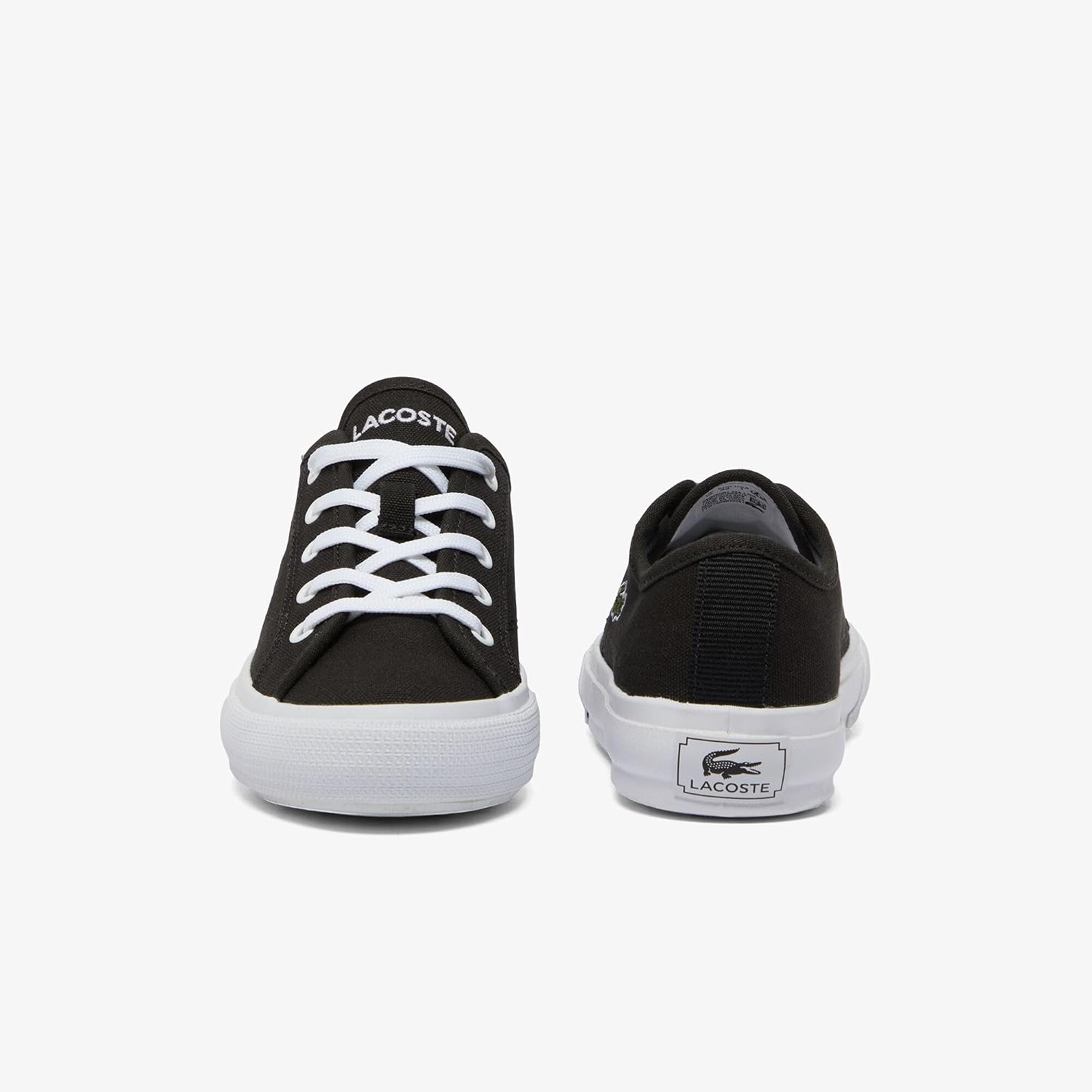 image:imageLacoste UnisexChild Backcourt SneakersBlackWhite 20