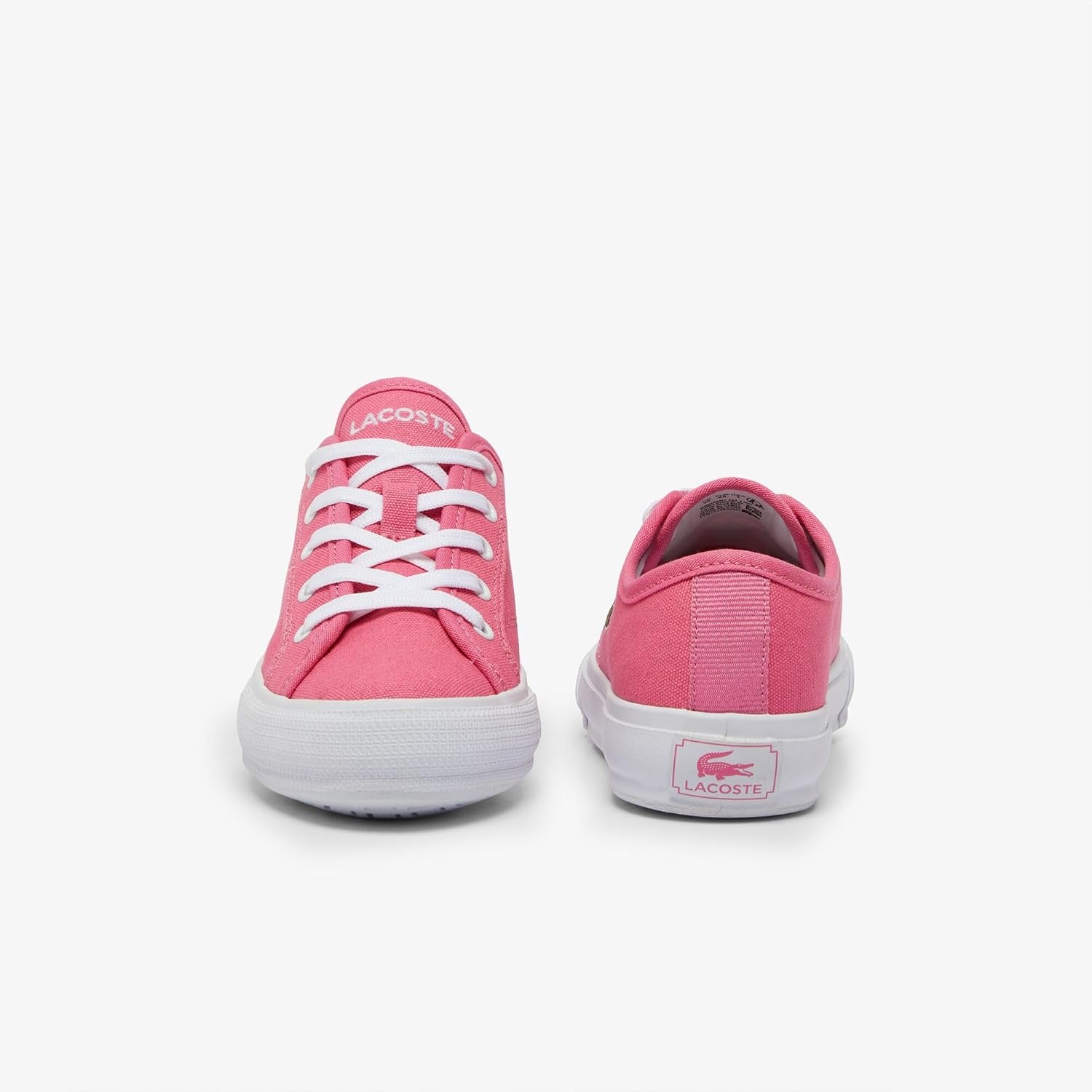 image:imageLacoste UnisexChild Backcourt SneakersPinkWhite