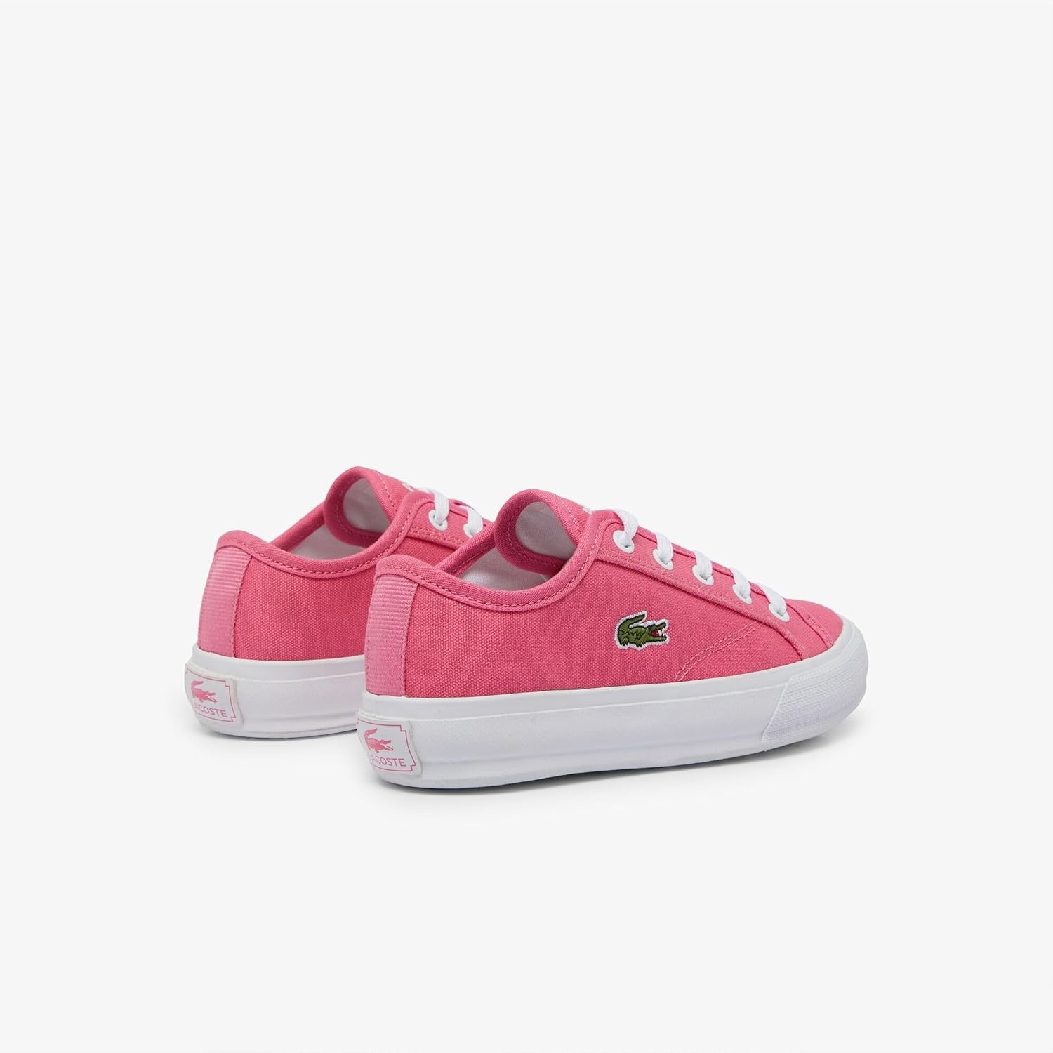 image:imageLacoste UnisexChild Backcourt SneakersPinkWhite