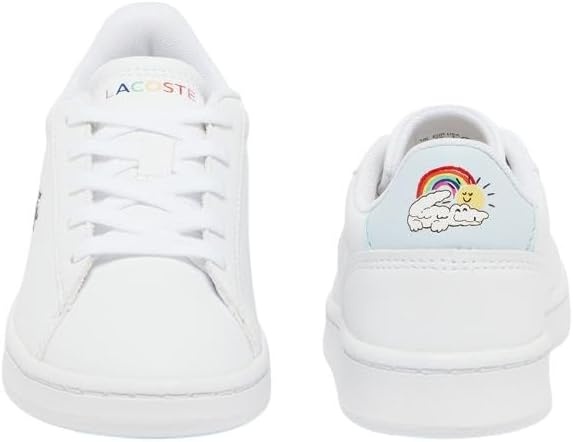 image:imageLacoste UnisexChild Carnaby Set SneakersRainbow Graphic WhiteLight Blue