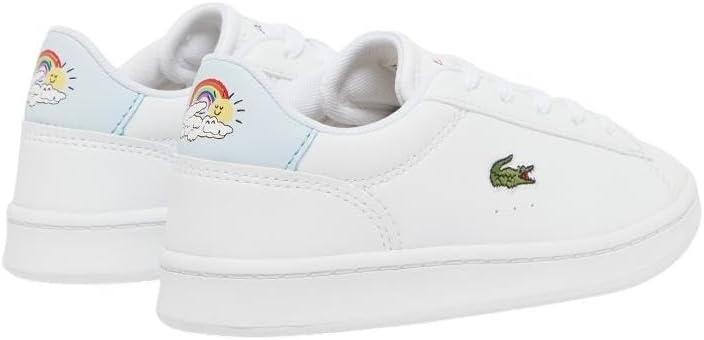 image:imageLacoste UnisexChild Carnaby Set SneakersRainbow Graphic WhiteLight Blue