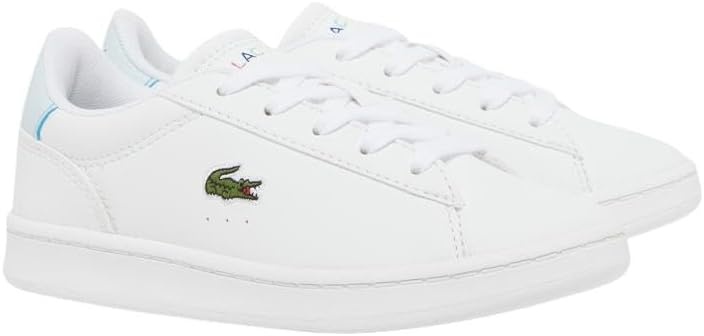 image:imageLacoste UnisexChild Carnaby Set SneakersRainbow Graphic WhiteLight Blue