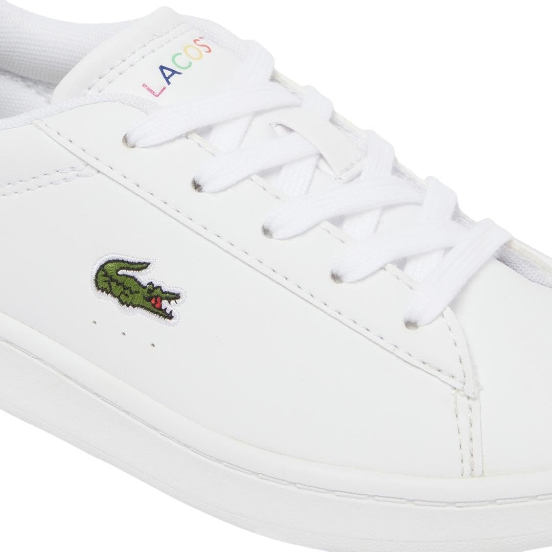 image:imageLacoste UnisexChild Carnaby Set SneakersRainbow Graphic WhiteLight Blue