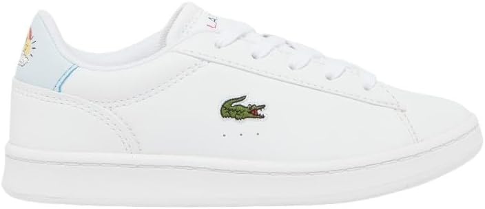 image:imageLacoste UnisexChild Carnaby Set SneakersRainbow Graphic WhiteLight Blue