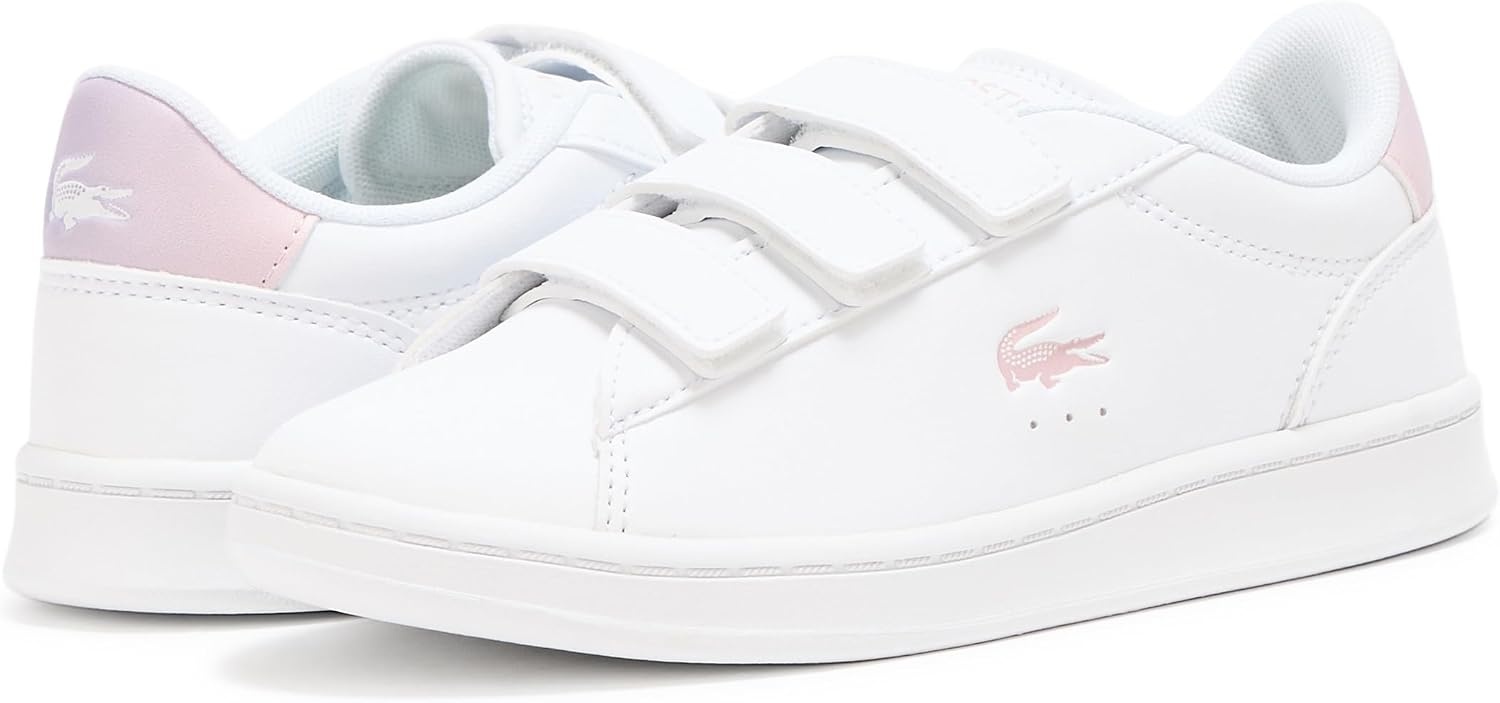 image:imageLacoste UnisexChild Carnaby Set SneakersWhiteLight Pink