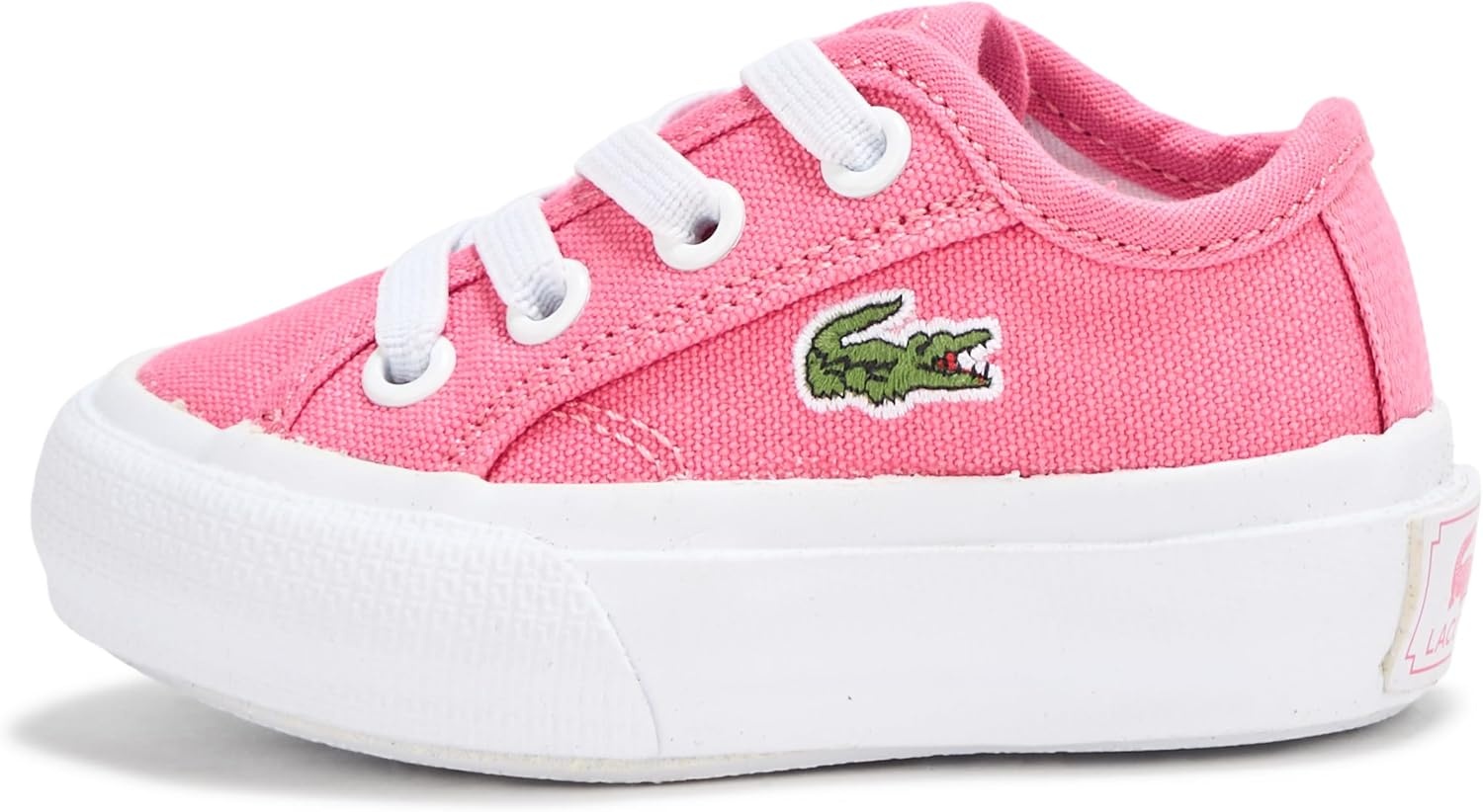 image:imageLacoste UnisexChild Infants Backcourt SneakerPinkWhite