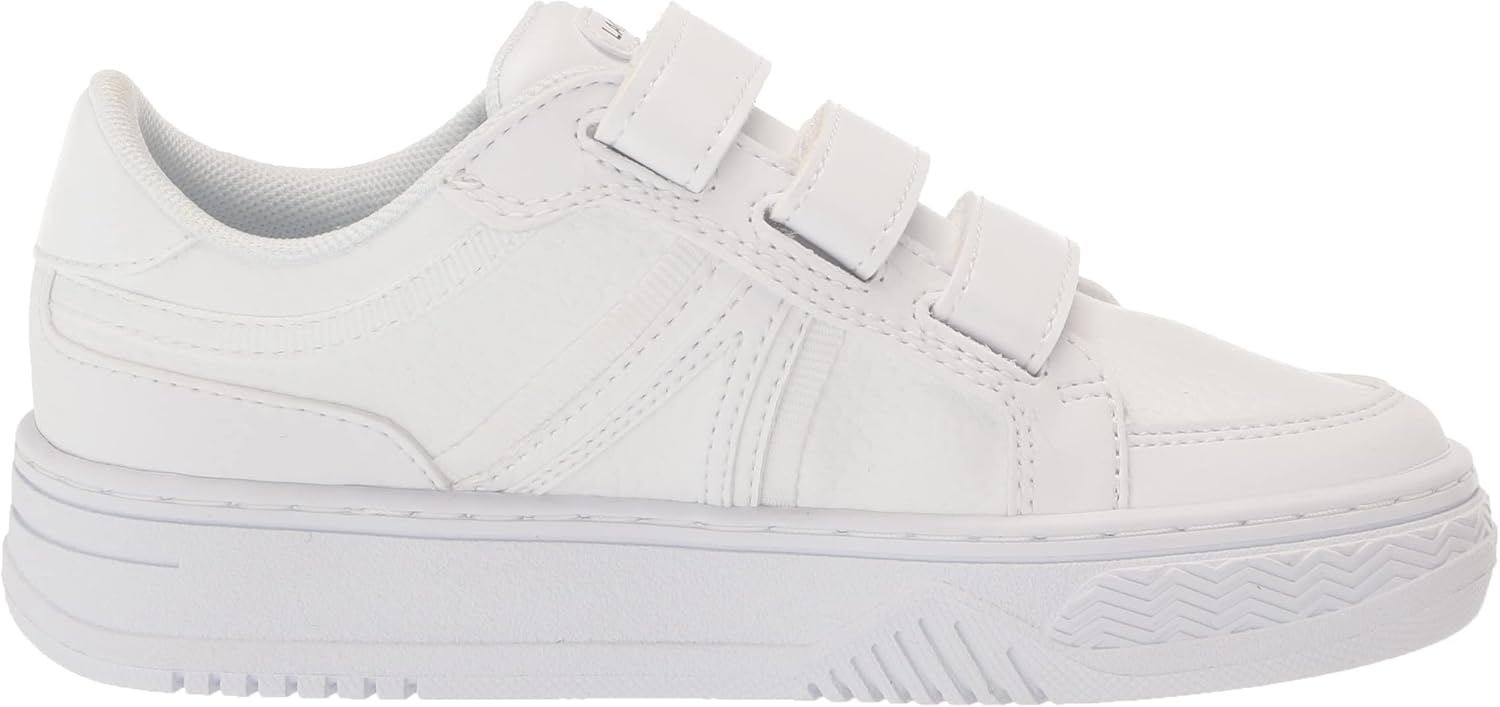image:imageLacoste UnisexChild L001 SneakerWhiteGlossLogMarzipanJava Blue