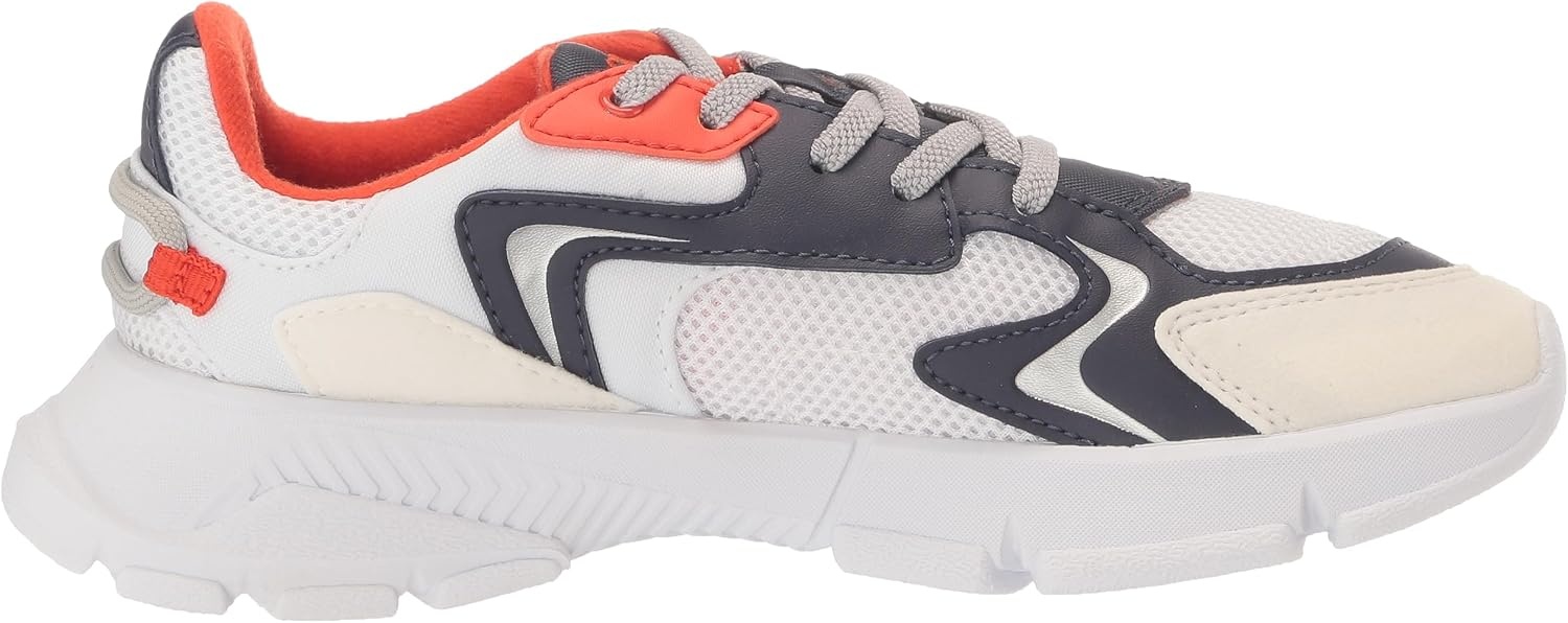 image:imageLacoste UnisexChild L003 Neo SneakersColor Pop WhiteOrange