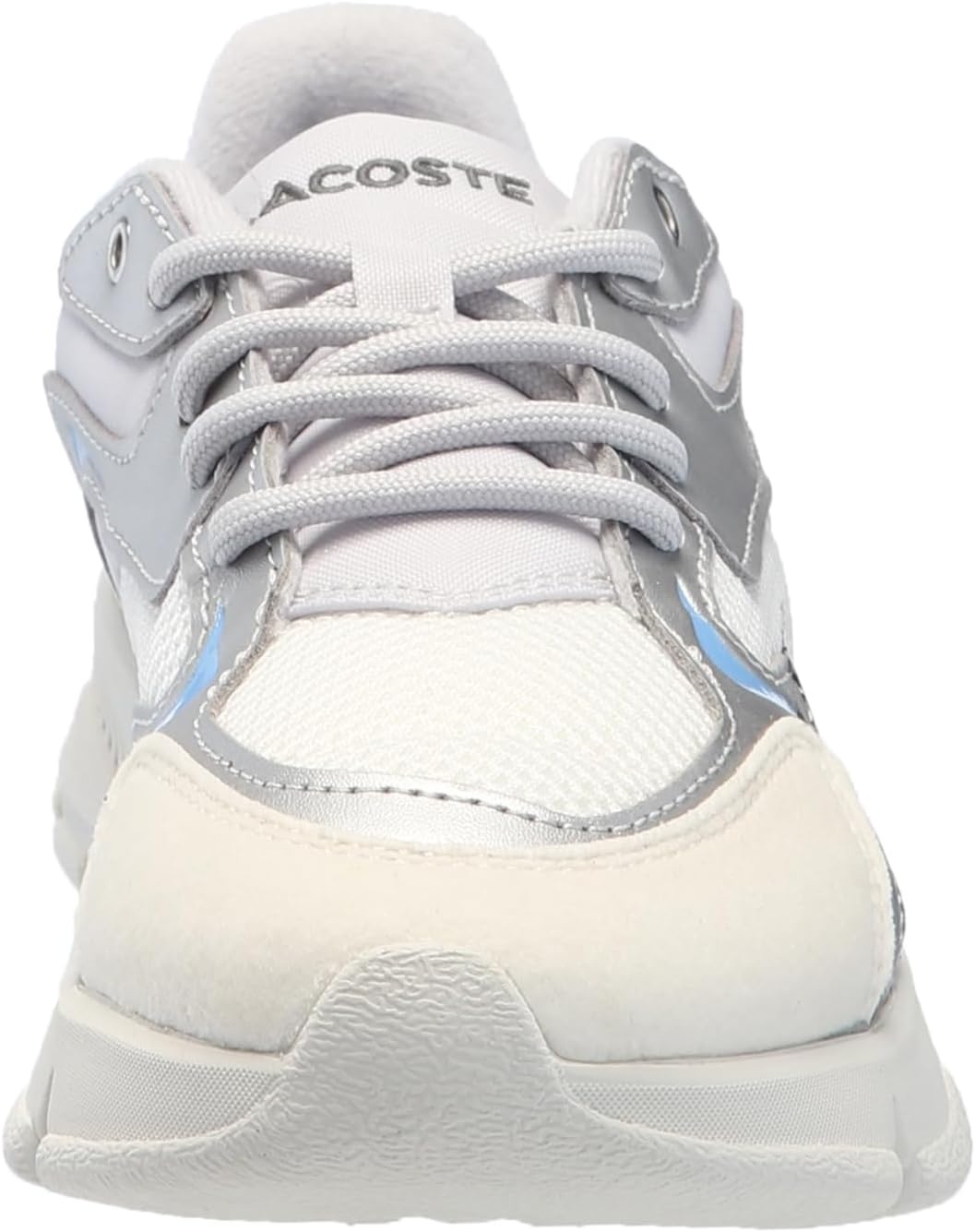 image:imageLacoste UnisexChild L003 Neo SneakersContrast Light GreySilver