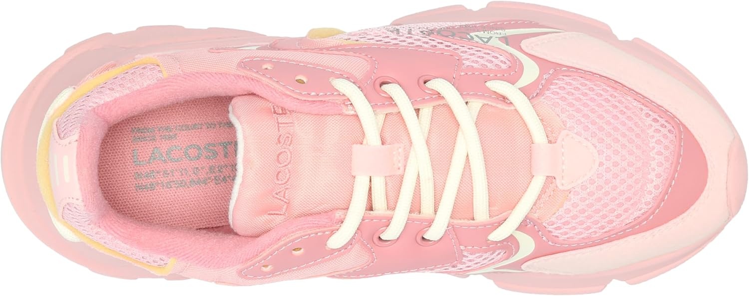 image:imageLacoste UnisexChild L003 Neo SneakersContrast PinkPink