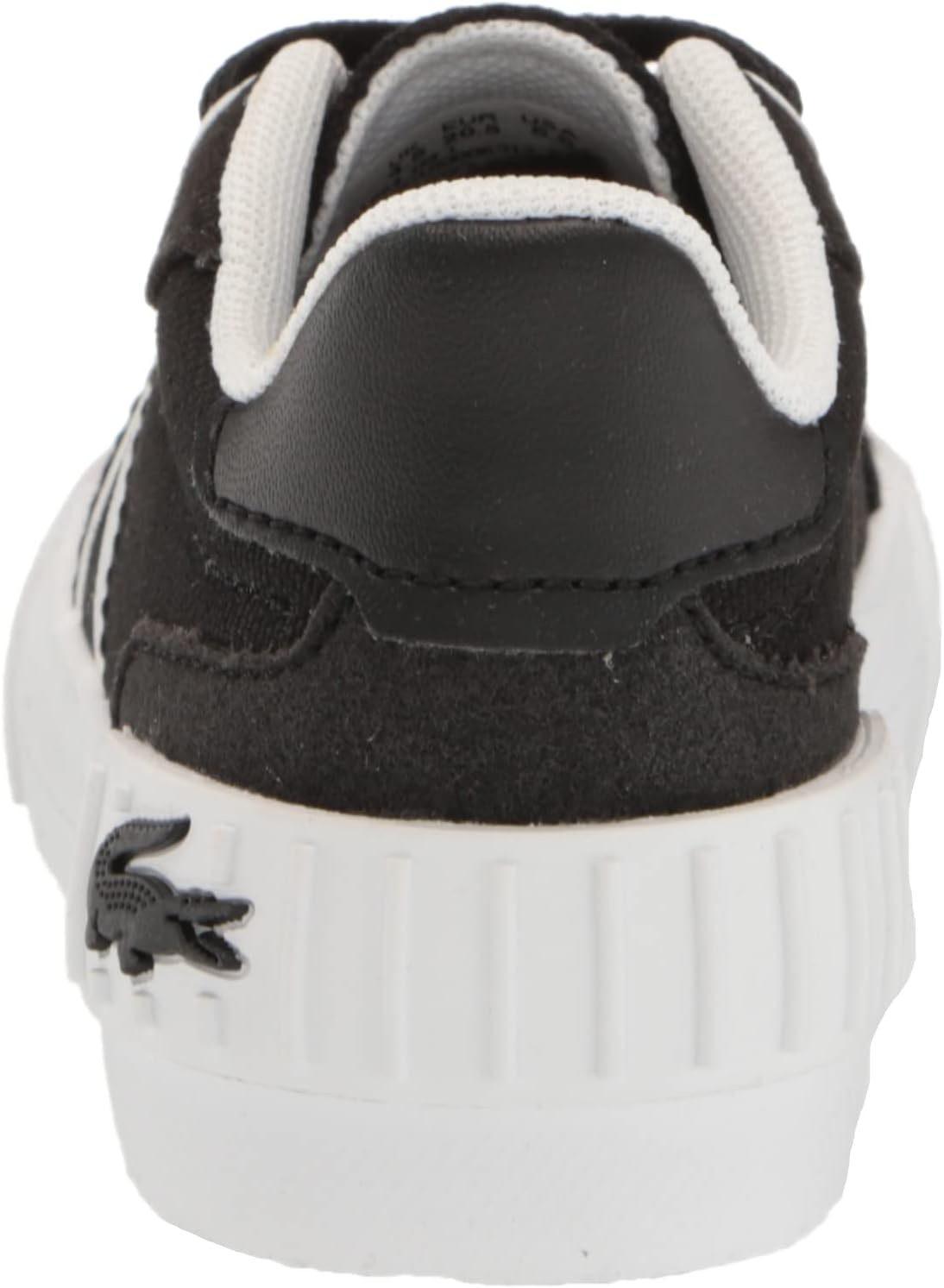 image:imageLacoste UnisexChild L004 SneakerBlackWhite Lace