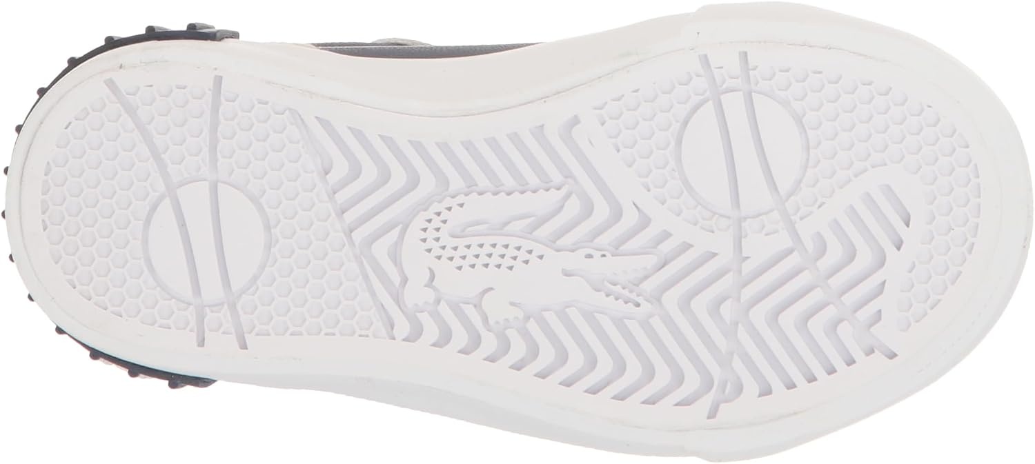 image:imageLacoste UnisexChild L004 SneakerLead GreyMarzipan