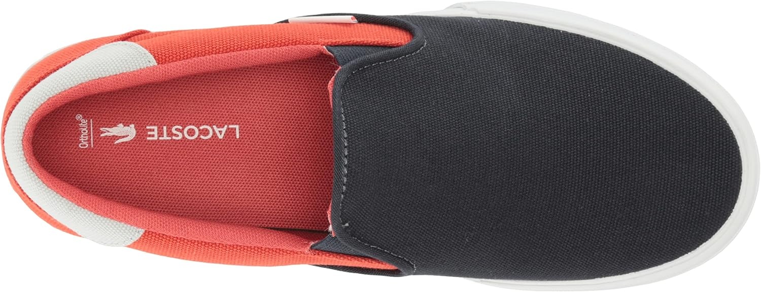image:imageLacoste UnisexChild L004 SneakerNavy BlueRed