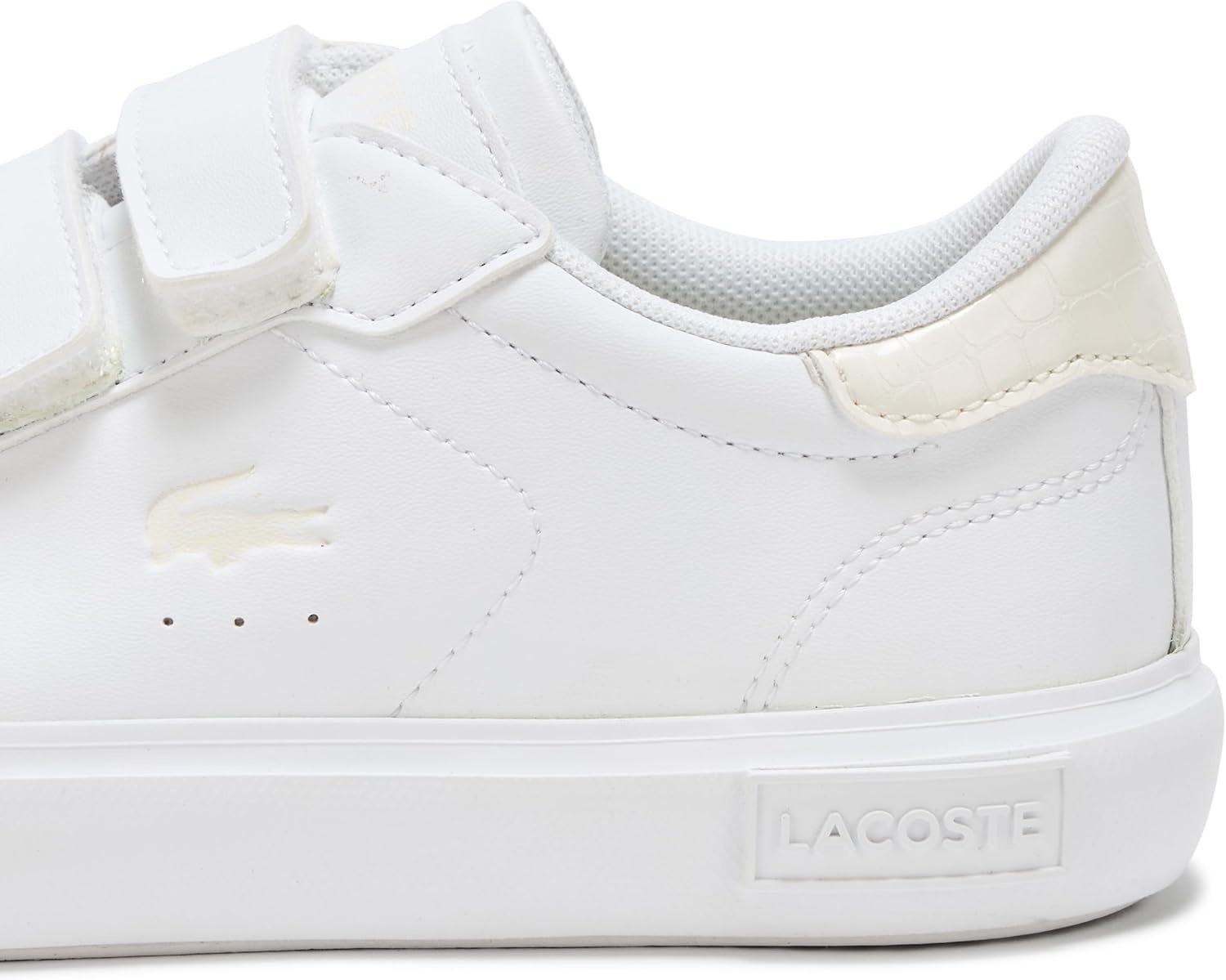 image:imageLacoste UnisexChild Powercourt SneakersWhite Off White