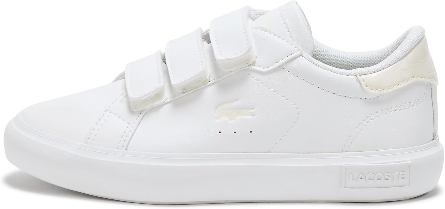 image:imageLacoste UnisexChild Powercourt SneakersWhite Off White