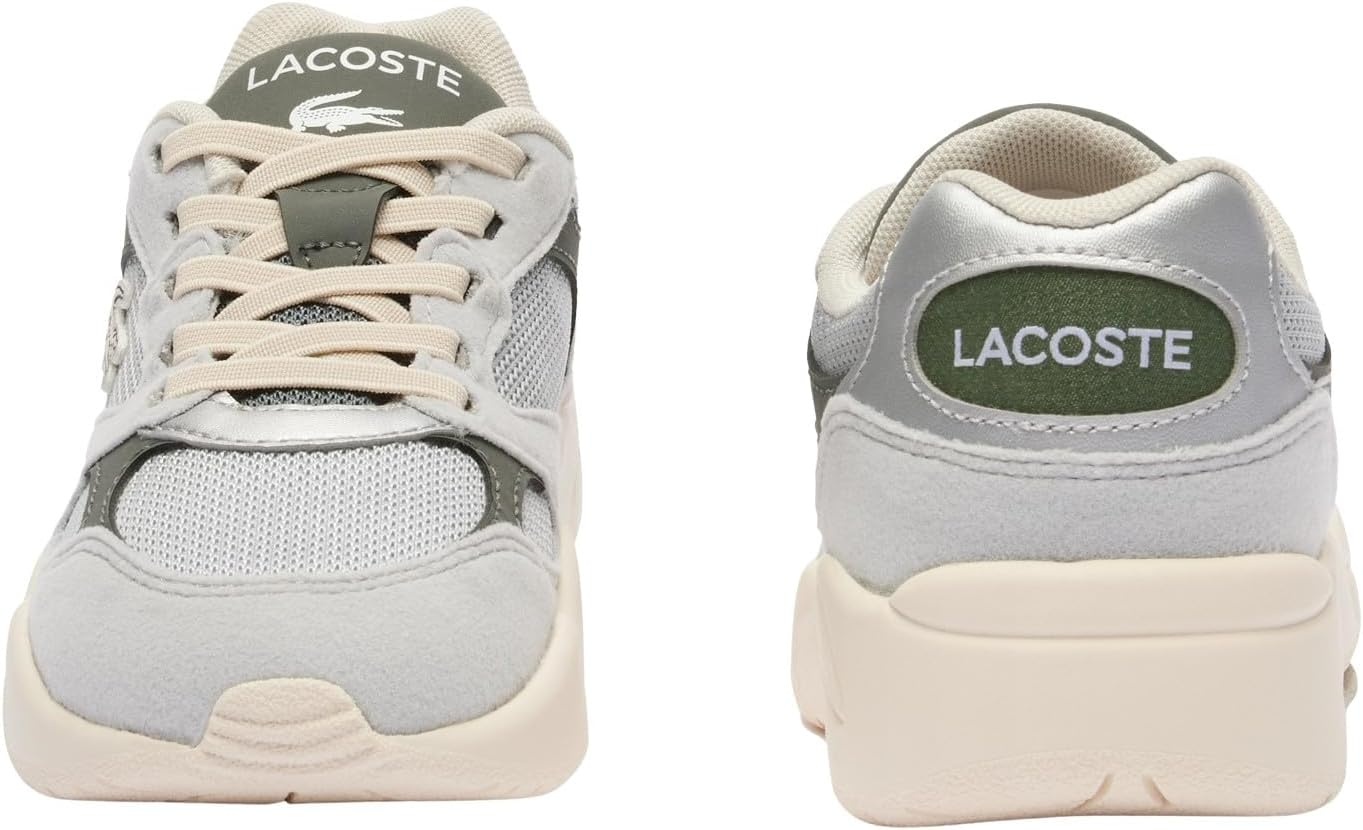 image:imageLacoste UnisexChild Storm 96 Vintage SneakersLight GreyDark Grey