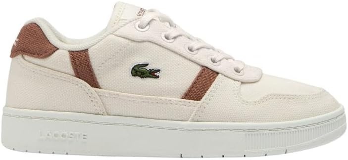 image:imageLacoste UnisexChild TClip Set SneakersOff WhiteBrown