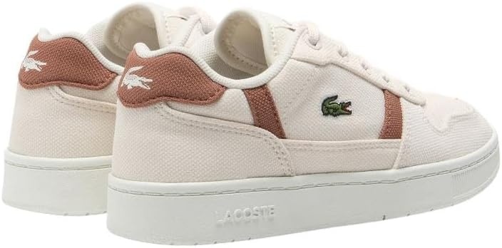 image:imageLacoste UnisexChild TClip Set SneakersOff WhiteBrown