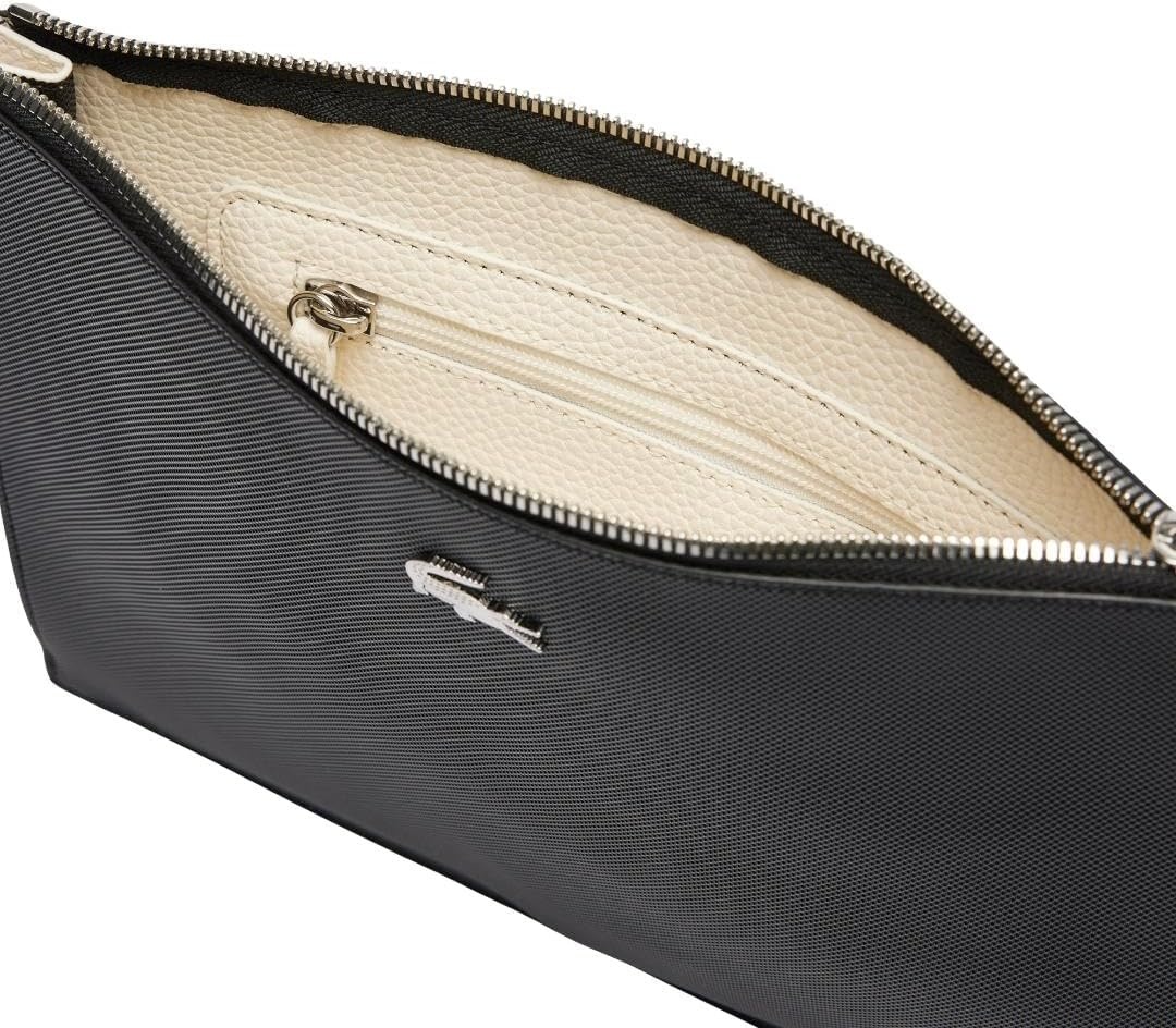 image:imageLacoste Womens Anna Clutch BagBlackBeige