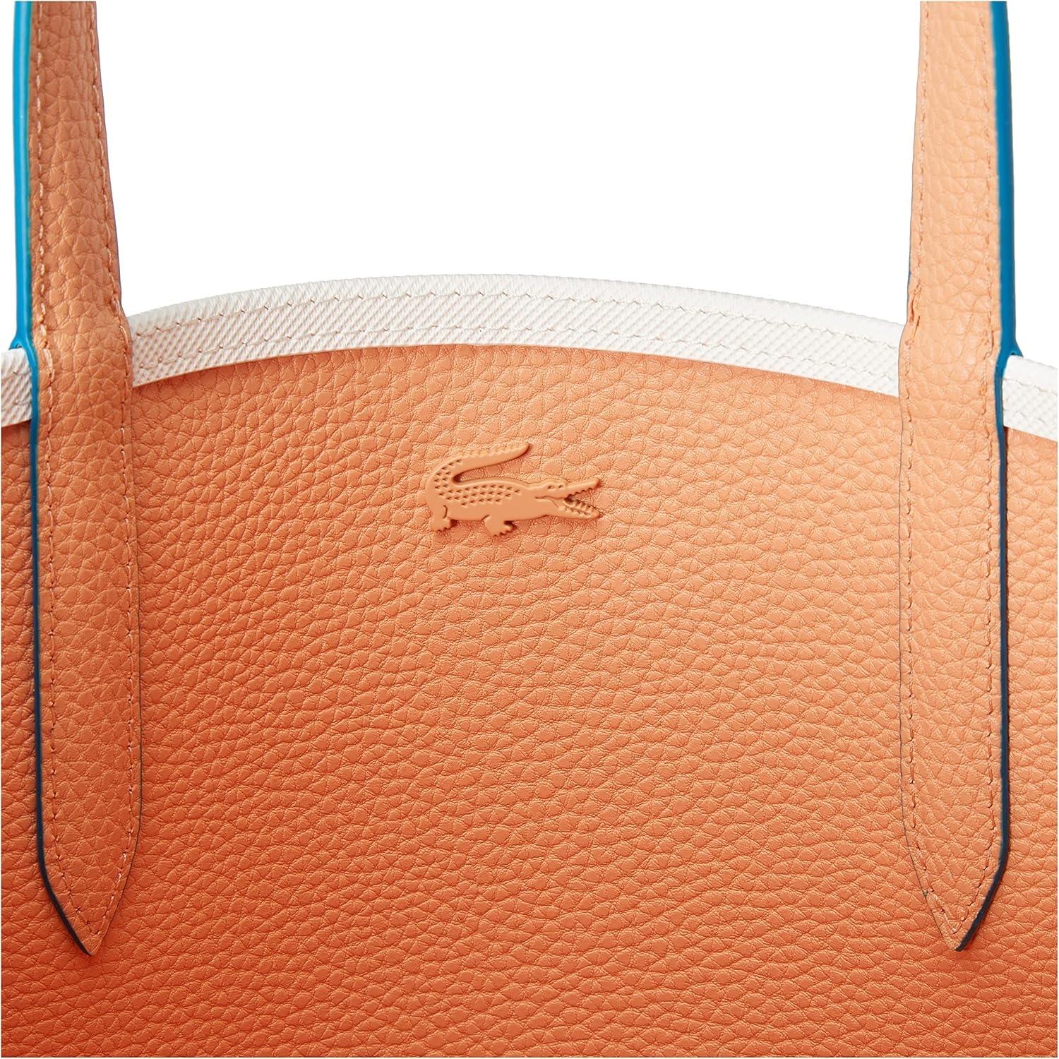 image:imageLacoste Womens Anna Large Reversible Tote BagClean WhiteRecifal Rayures