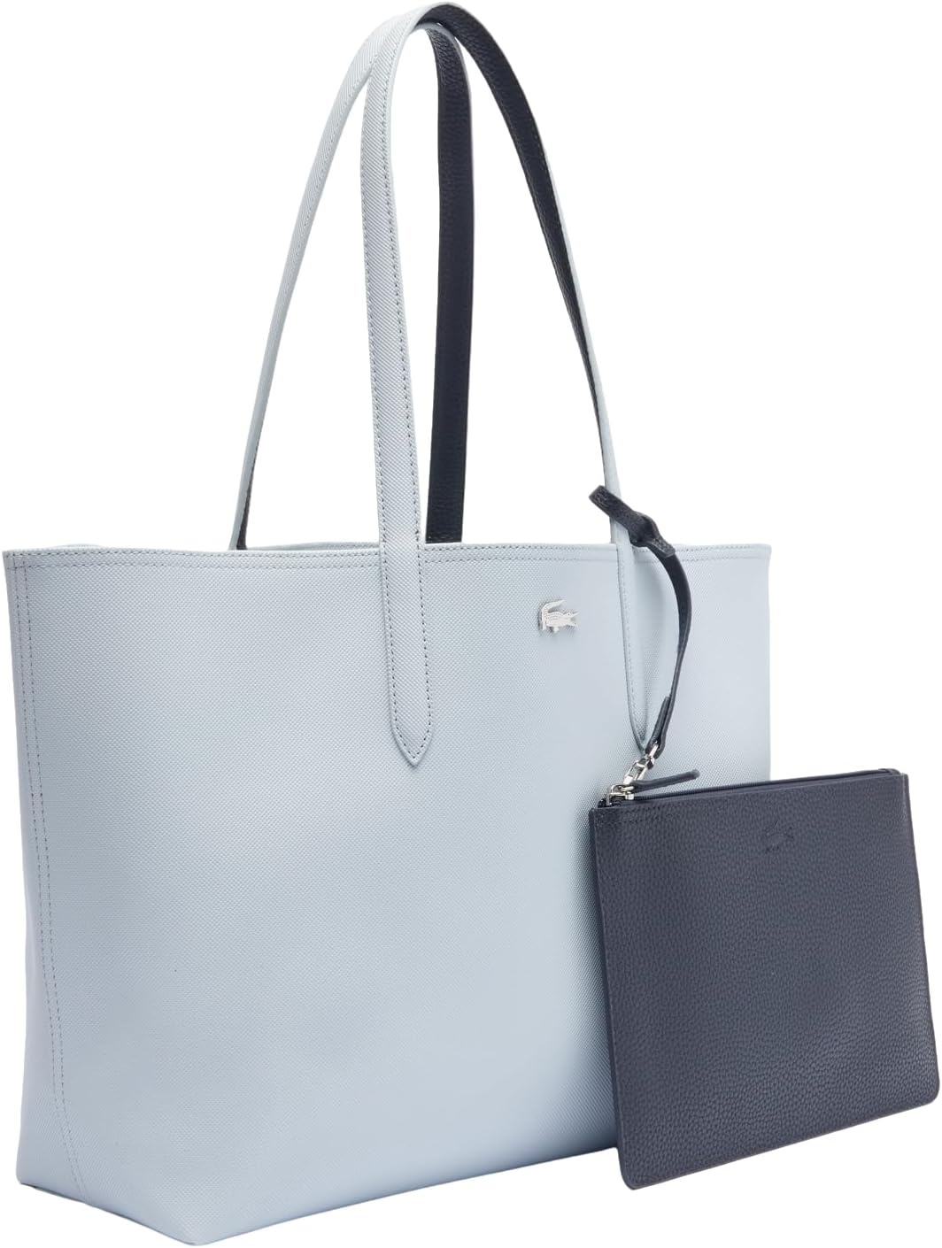 image:imageLacoste Womens Anna Large Reversible Tote BagLilac Dark Sapphire